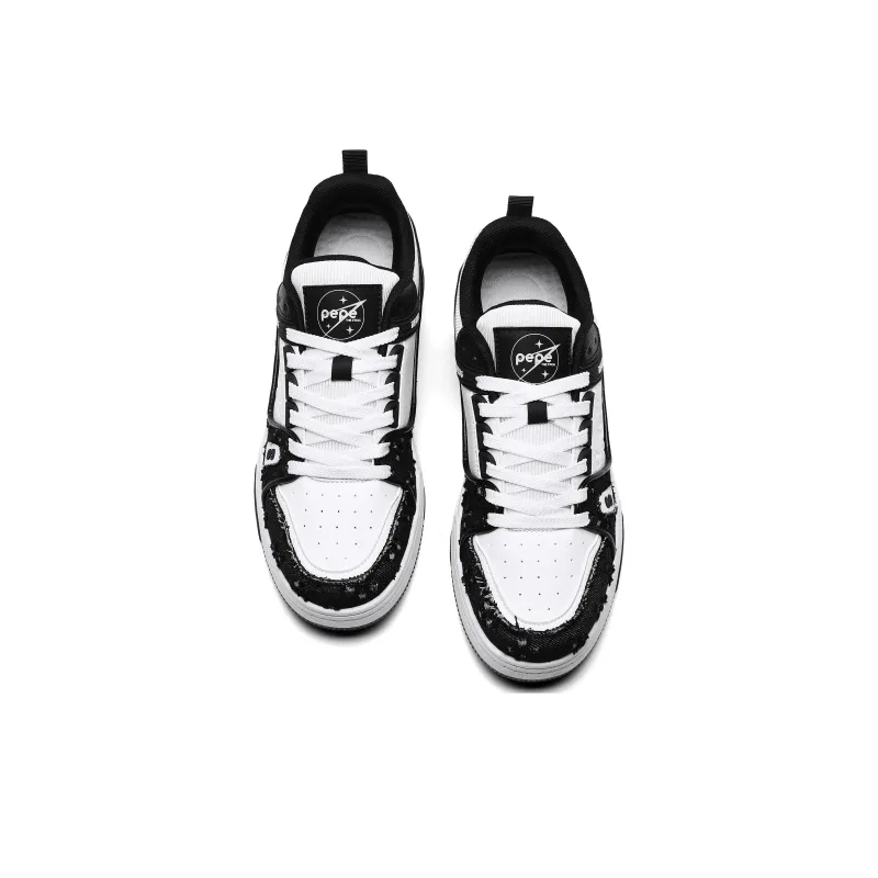 Pepe The Frog Low Top Skateboard Shoes Men's-2