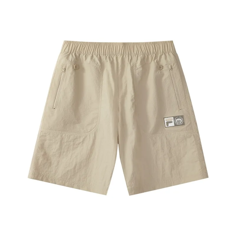 FILA FUSION Casual Shorts Men's Dry Moss Coffee-0