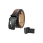 Black Lens/Gunmetal Buckle+60-Grain, Brown Strap (Box)
