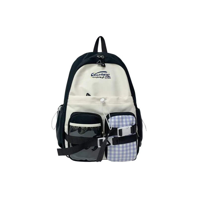 KAMLUI Composite Cloth Backpack Unisex Multicolor-23