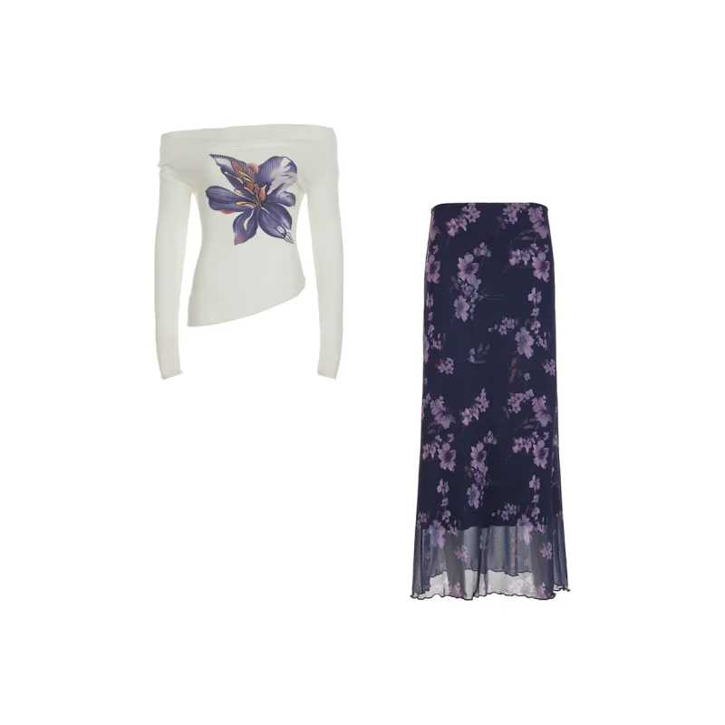 AURORA MUSE Two Piece Skirt Sets Women's-0