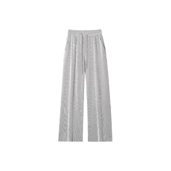 NOAHGIGI Casual Pants Unisex Black/White