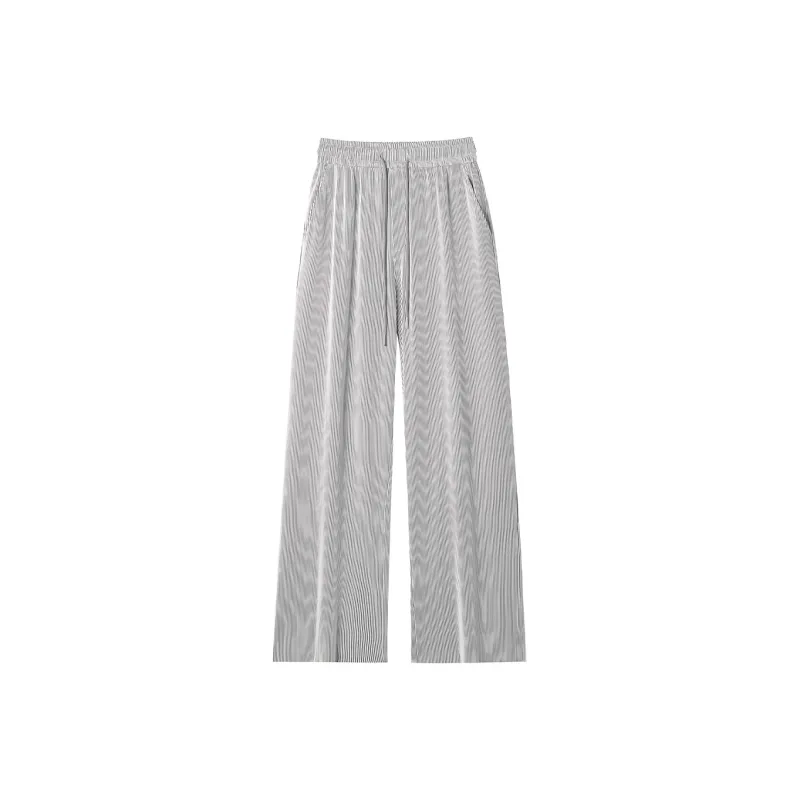 NOAHGIGI Casual Pants Unisex Black/White-0