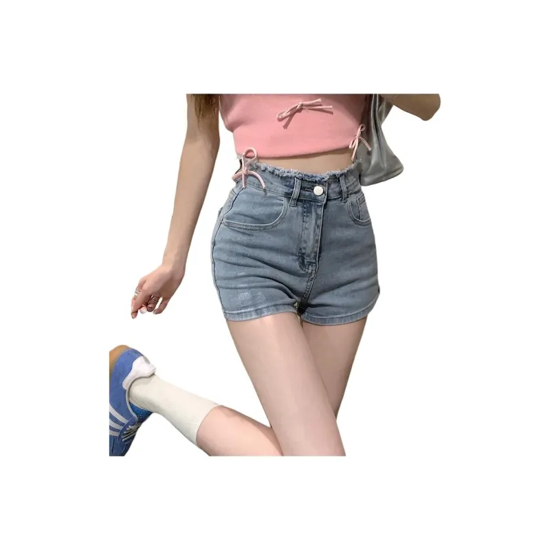 Garbege Denim Hot Pants Women's-0