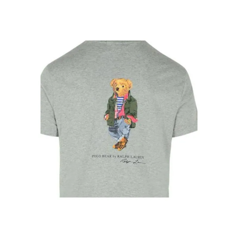 Polo Ralph Lauren Explorer Bear Back Printed Crewneck T Shirt-4