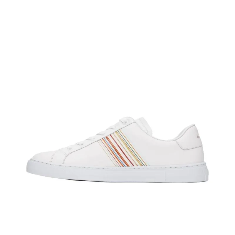 Paul Smith Hansen Low Top Skateboard Shoes Men's White-0