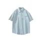 Light Blue Short-Sleeved
