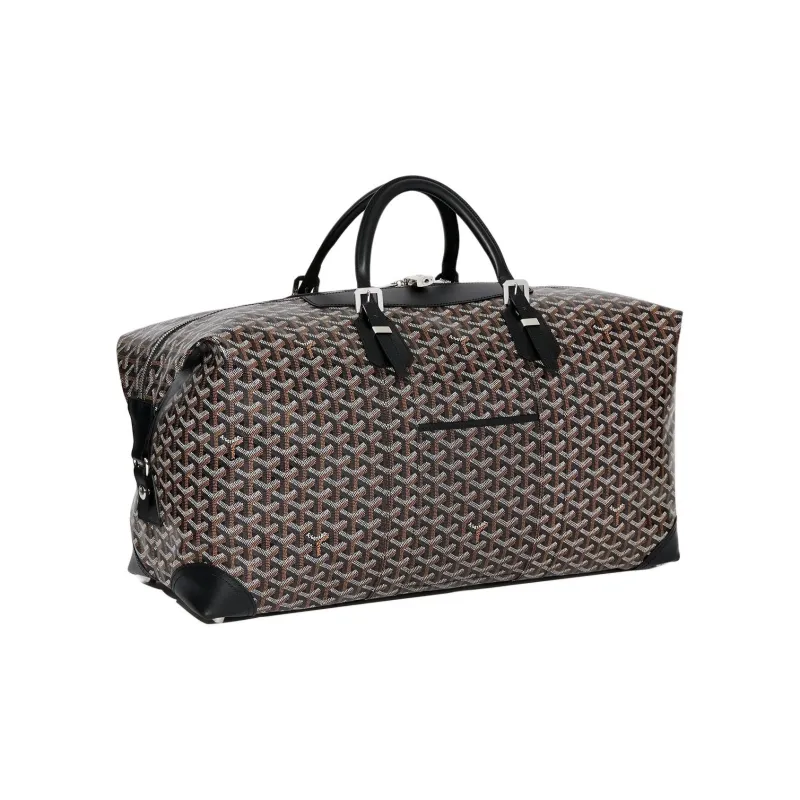 GOYARD Bowling55 Canvas Travel Bag Unisex Black-1