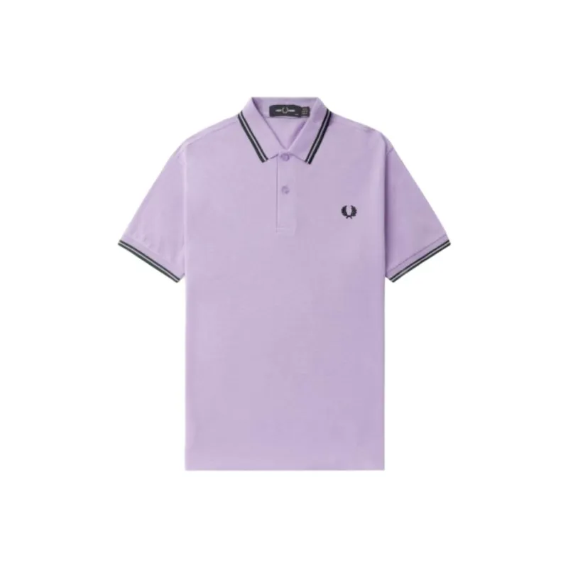 FRED PERRY Polo Shirts Women's Light Purple-0