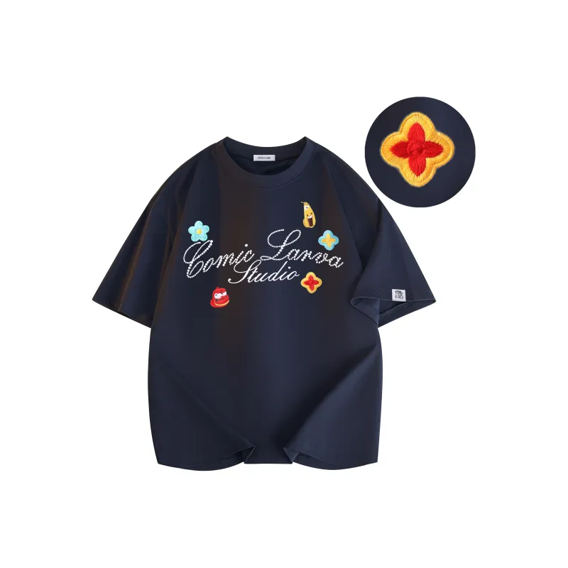 COMIC LARVA T Shirts Unisex-7