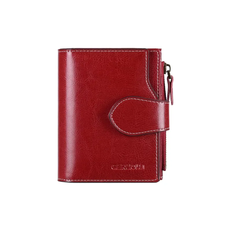 Gorora Cow Leather Wallet Women's Multicolor-0
