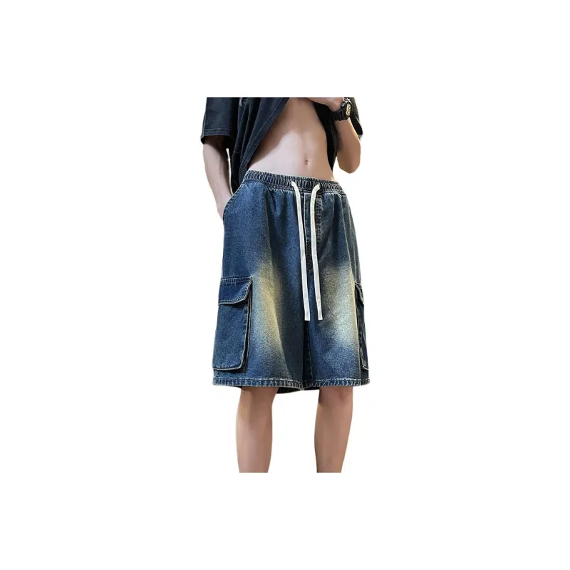 AMBER LIGHT Denim Shorts Unisex-7