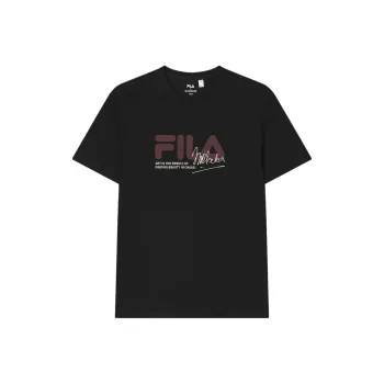 FILA x M.C.ESCHER SS25 T Shirt Men's Jet Black