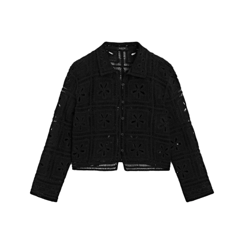 Massimo Dutti Knitwear Women's Black-0