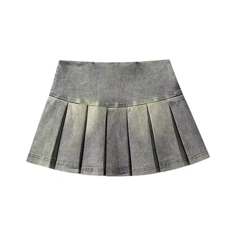 COVER TIME Denim Short Skirts Women's-5