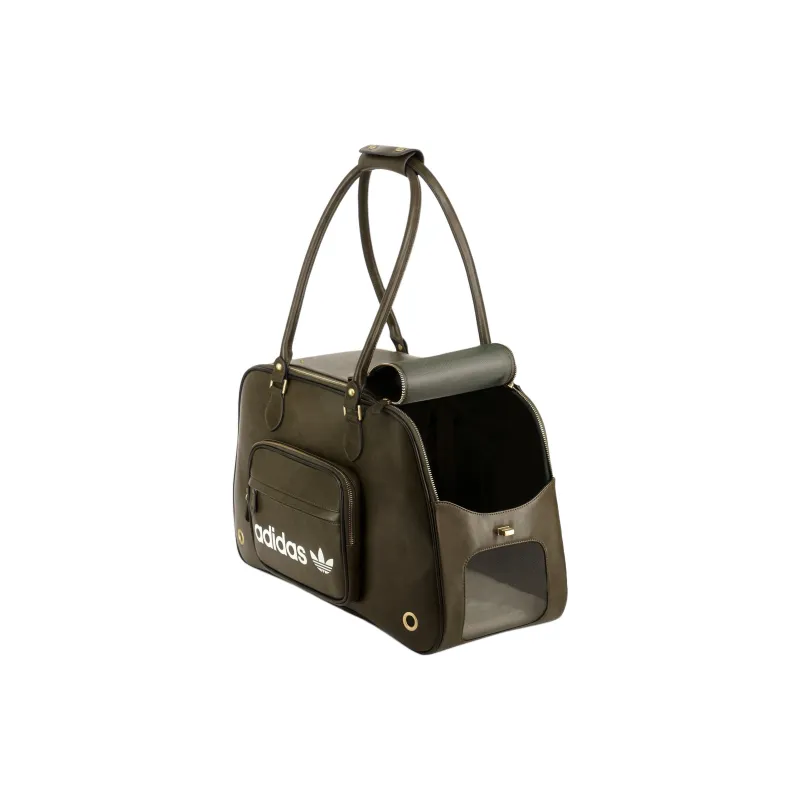 Adidas Originals PU Shoulder Bag Unisex Green-4