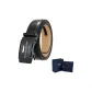Black Strap/Gunmetal Buckle+60 Texture, Dark Blue Box