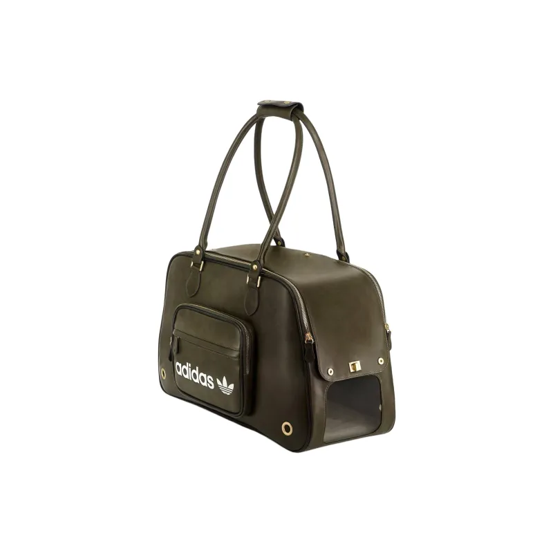 Adidas Originals PU Shoulder Bag Unisex Green-3