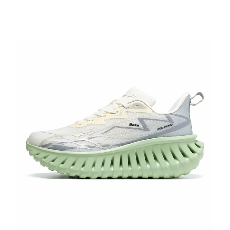BAKE Abrasion Resistant Breathable Height Increasing Low Top Chunky Sneakers Unisex-0
