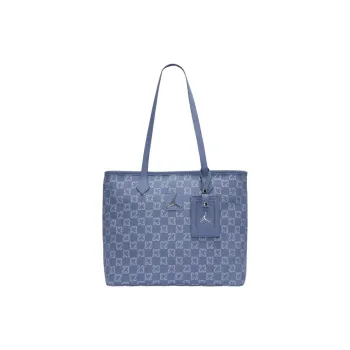 Jordan Fashion Tote Bag, Shopping Bag, Shoulder Bag Women's Blue