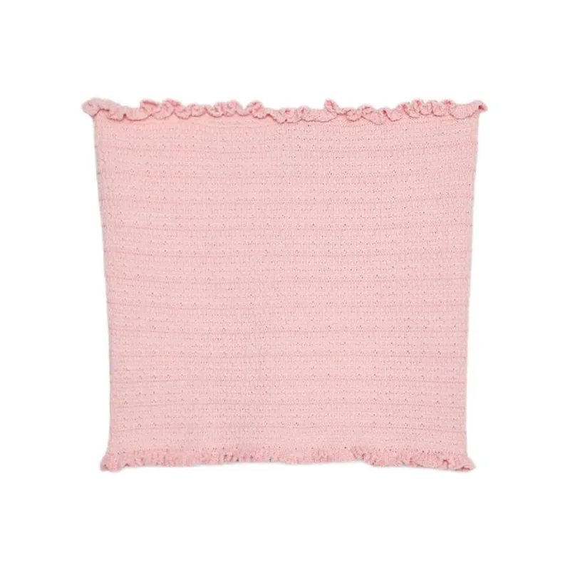 ZARA Strapless Tops Women's Pink-1