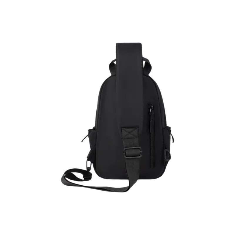 Jeep Nylon Fabric Bag Men's Black-2