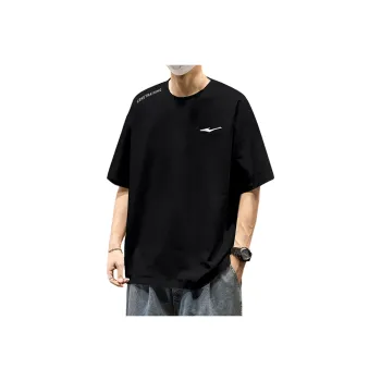 Erke T Shirts Men Jet Black