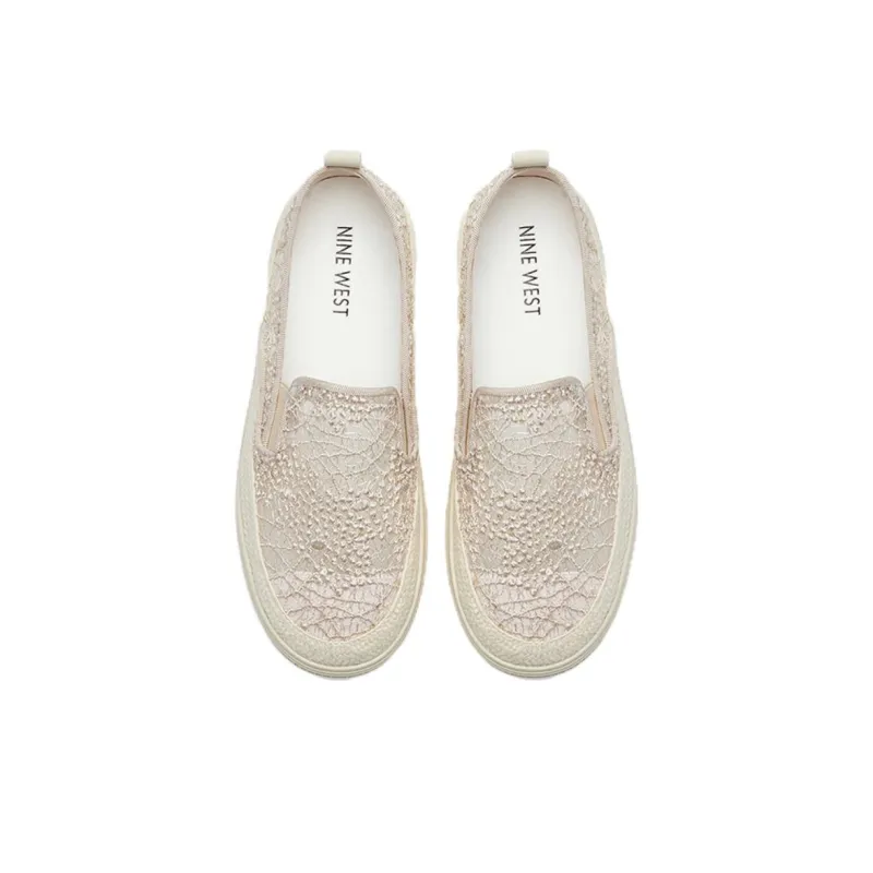 NINE WEST Casual Single Shoes 3.2cm Women's Apricot-3