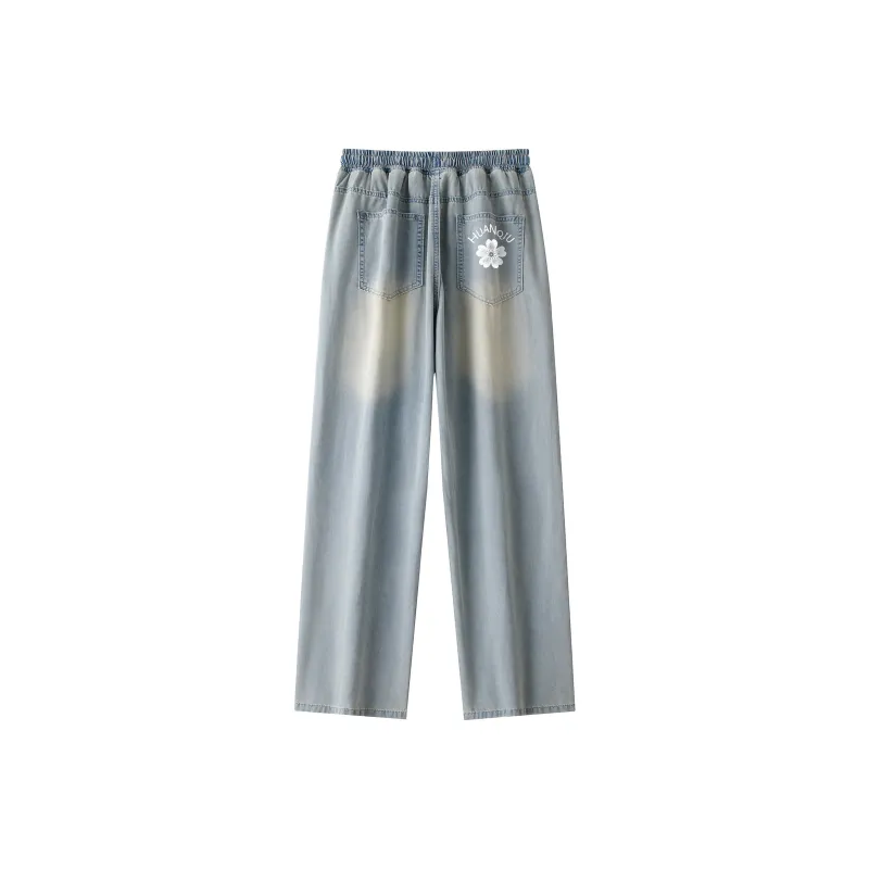 HUANQIU Jeans Unisex-3