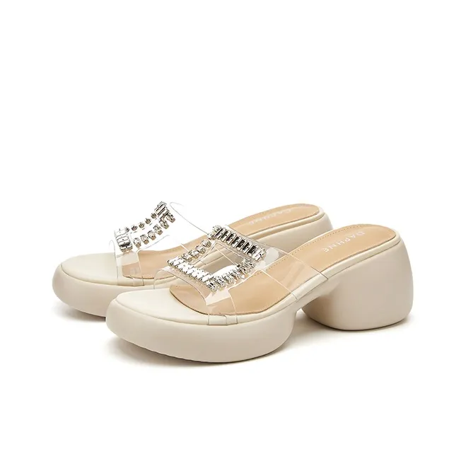 DAPHNE Quiet Slide Slippers Women's-5