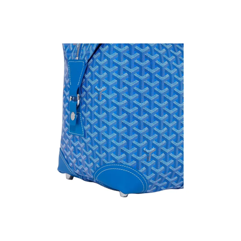 GOYARD Bowling Canvas Travel Bag Unisex Blue-4