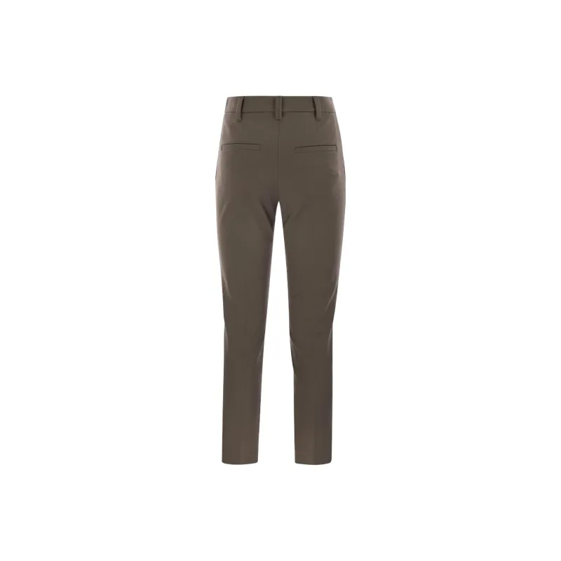 Brunello Cucinelli Casual Pants Women's Brown-1