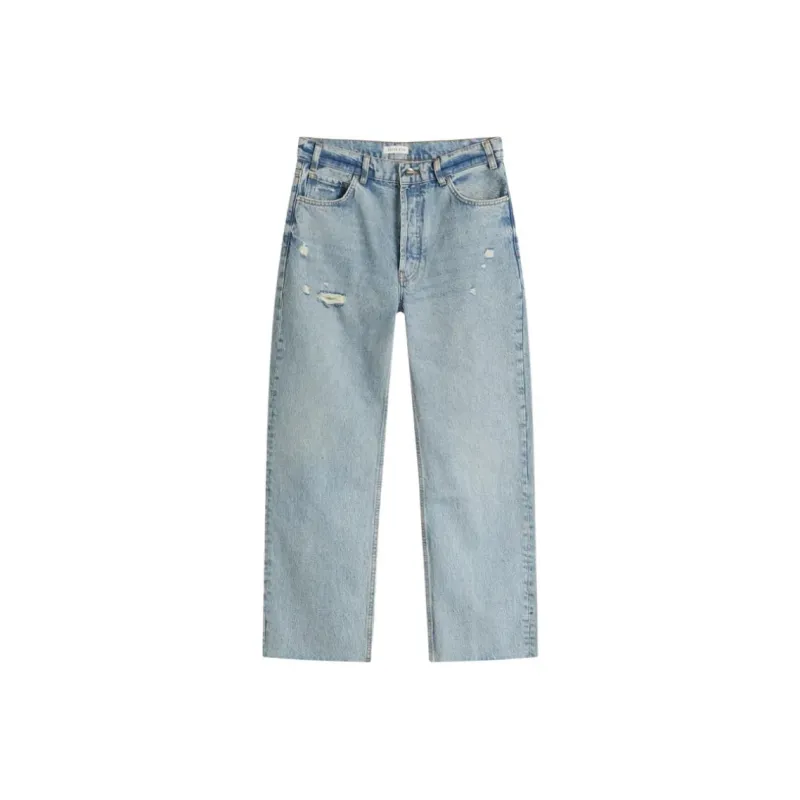 Vetements Jeans Women's Washed Blue-0
