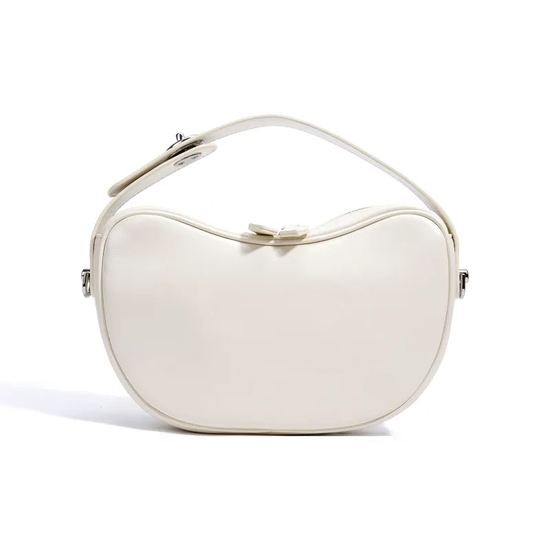 COURONNE Top Grain Oil Wax Sheepskin Shoulder Bag, Crossbody Bag, Handbag Women's Multicolor-15