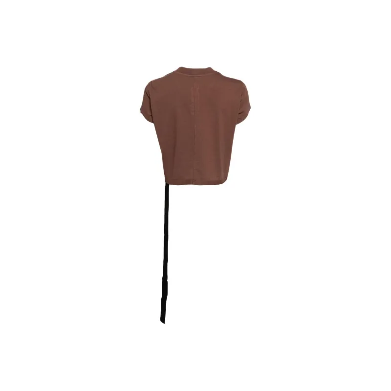 Rick Owens DRKSHDW Short Sleeved Crop Top-1