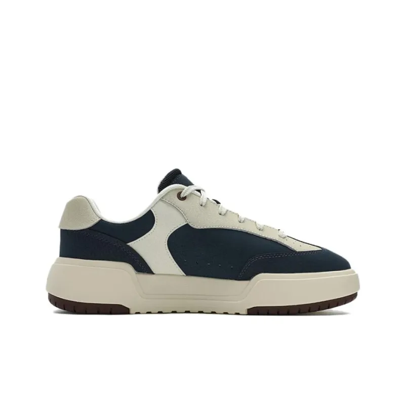 FILA Modern Abrasion Resistant Low Top Skateboard Shoes Men's Dark Navy Blue-1