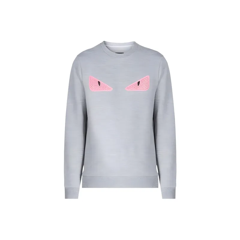 FENDI FW23 Sweatshirt Men's Gray-0
