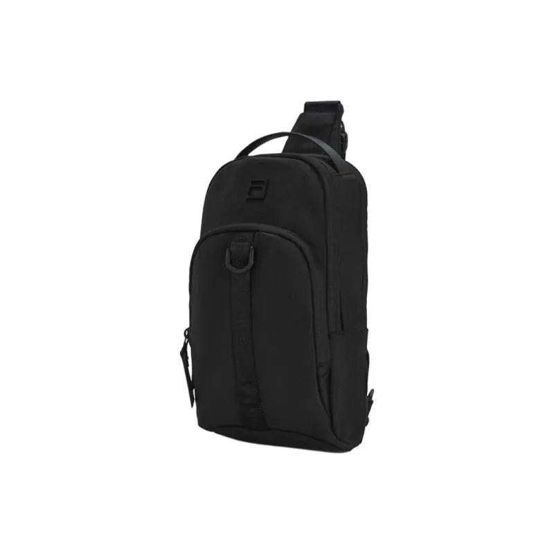 FILA Fitness Series Fabric Sling Bag Men's Pitch Black-1