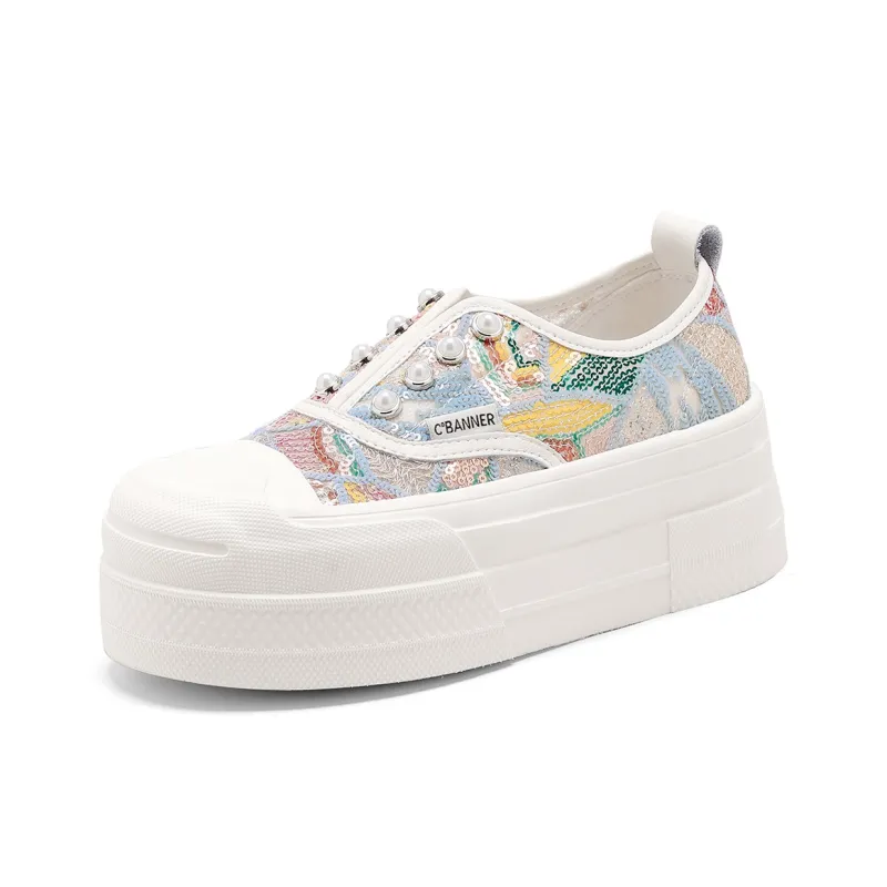 C°BANNER Low Top Skateboard Shoes Women's-6