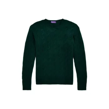 Ralph Lauren Purple Label Cashmere Sweater Men's Army Green