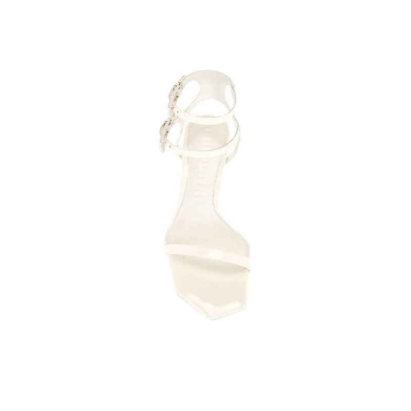CULT GAIA Torina One Strap Sandals Women's White-3