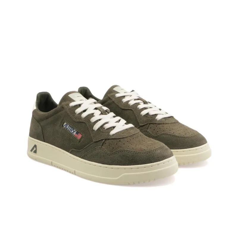 AUTRY Medalist Low Top Skateboard Shoes Men's Green-2