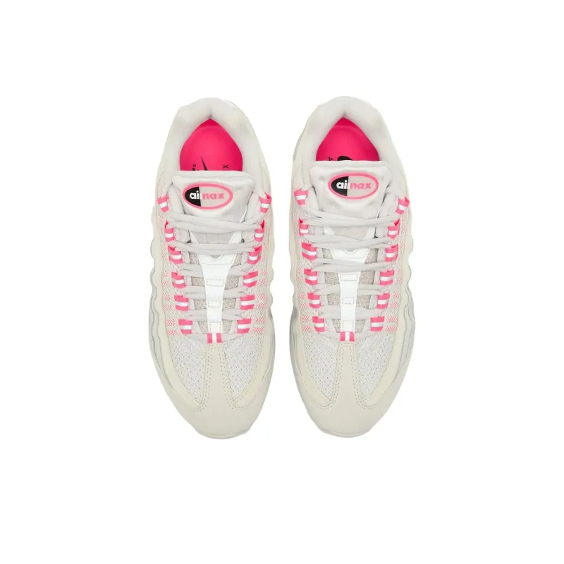 Nike Air Max 95 Abrasion Resistant Low Top Casual Running Shoes Women's Gray Pink-1