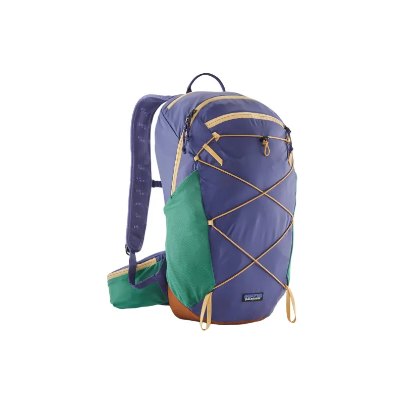 Patagonia Terravia Mountaineering Bag Outdoor Bag Recycled Nylon 22L Purple & Green Unisex-0