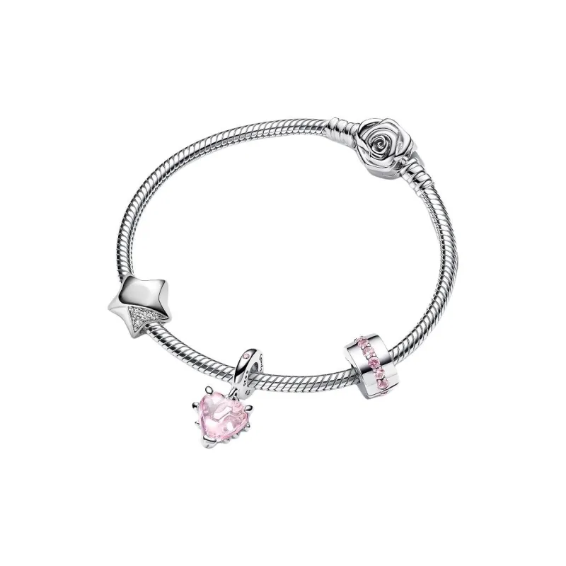 Pandora 925 Sterling Silver Bracelets Women's Silver-0