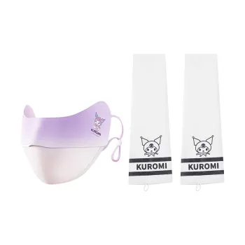 Sanrio Kuromi Polyester Sun Protection Sleeves Unisex