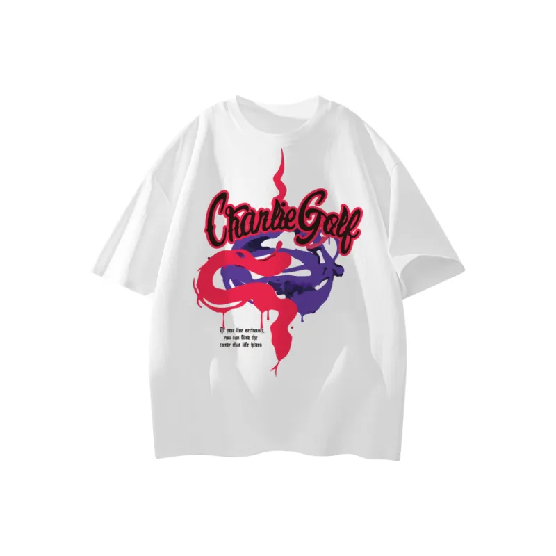 CHARLIE GOLF T Shirts Unisex-4
