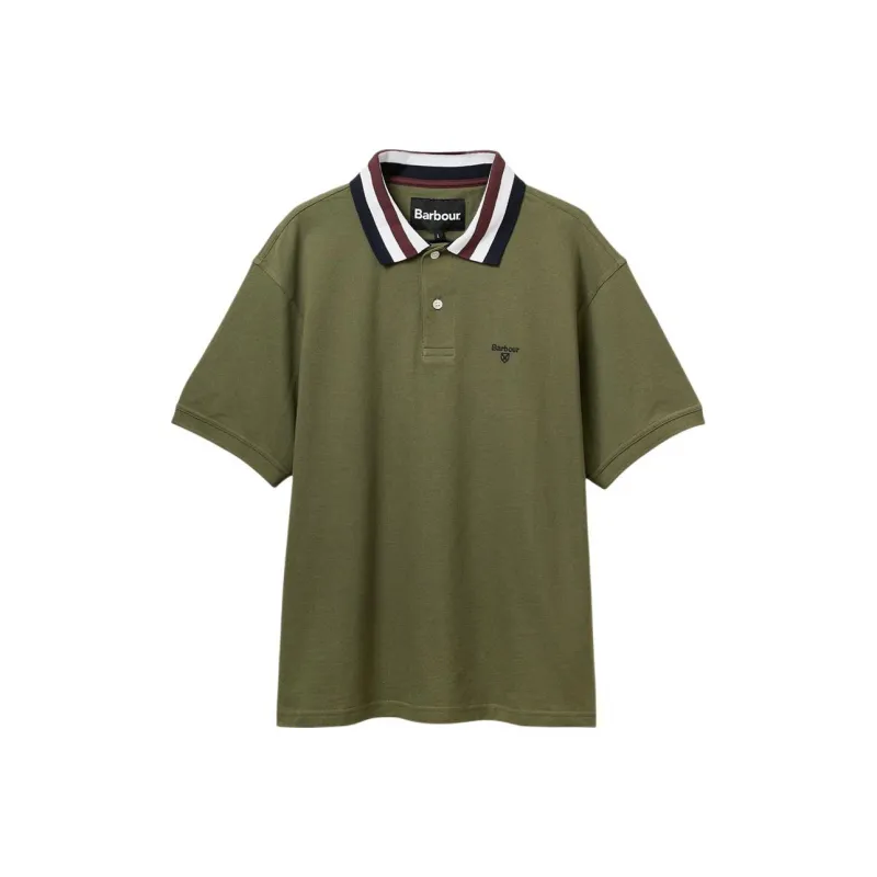 BARBOUR SS25 Polo Shirt Unisex Green-0
