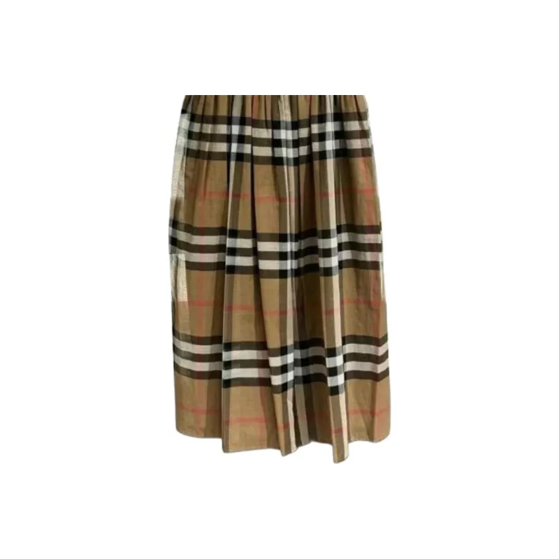 Burberry SS25 Slip Dress Women's Brown-2