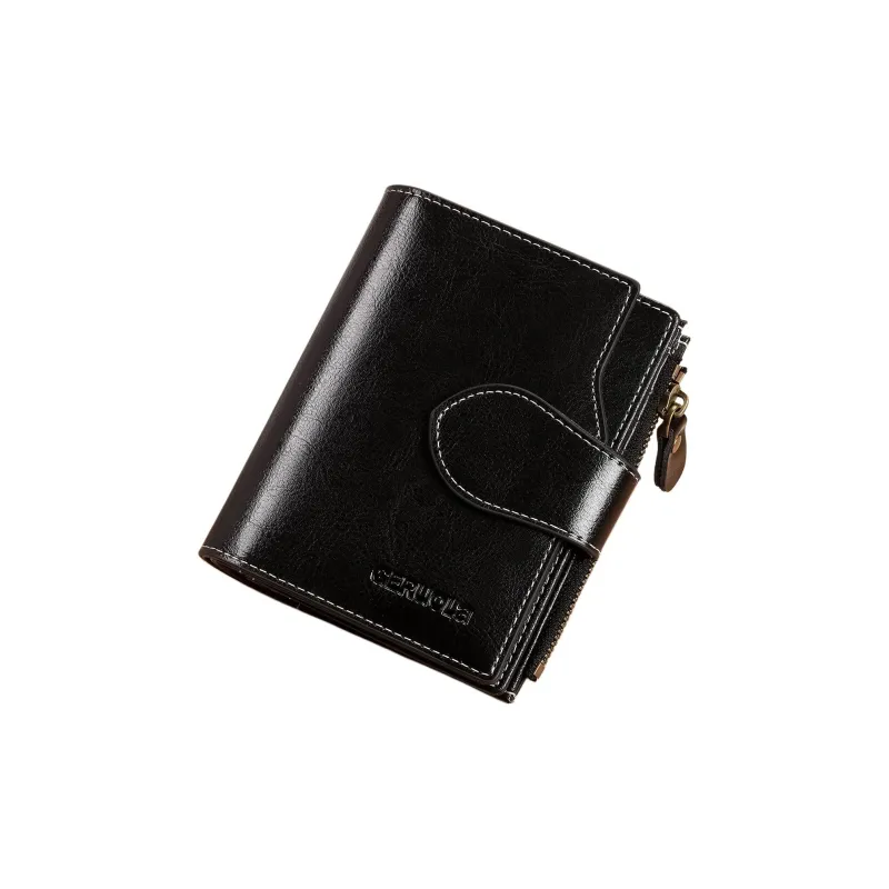 Gorora Cow Leather Wallet Women's Multicolor-2